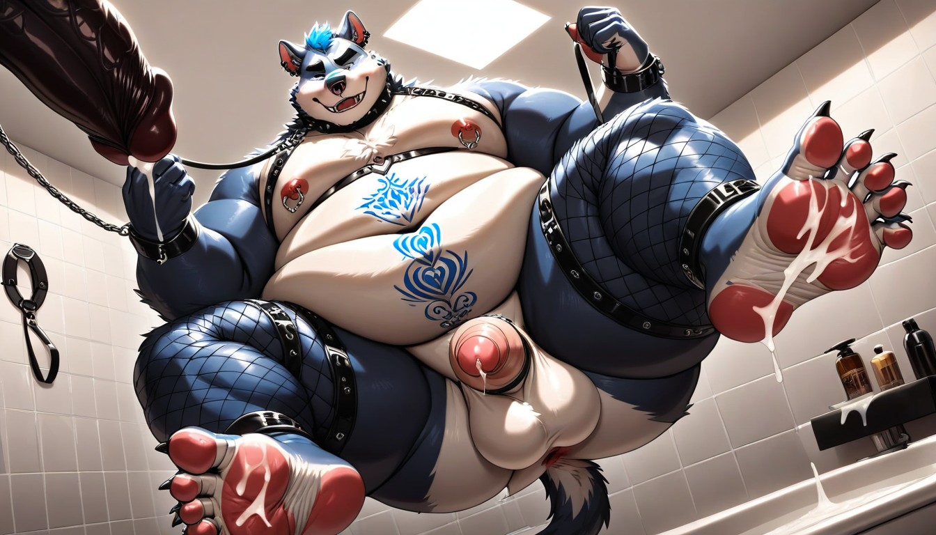 Belly Tattoo, Show Belly, Sumo ファーリーAIポルノ
