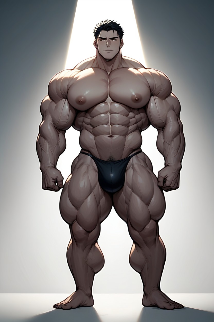 Exaggerated Anatomy, The Biggest Chest, Naked AI同性戀黃片