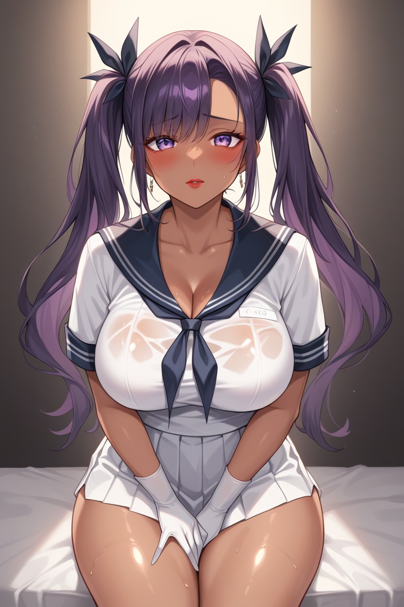 Romantic Atmosphere, 18+, Unrealistically Large Hips AI Porn