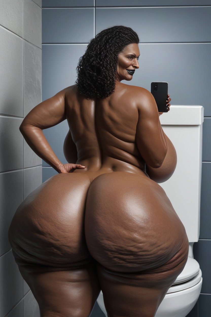 Curly, Fat Hips, Close Up AI Porn