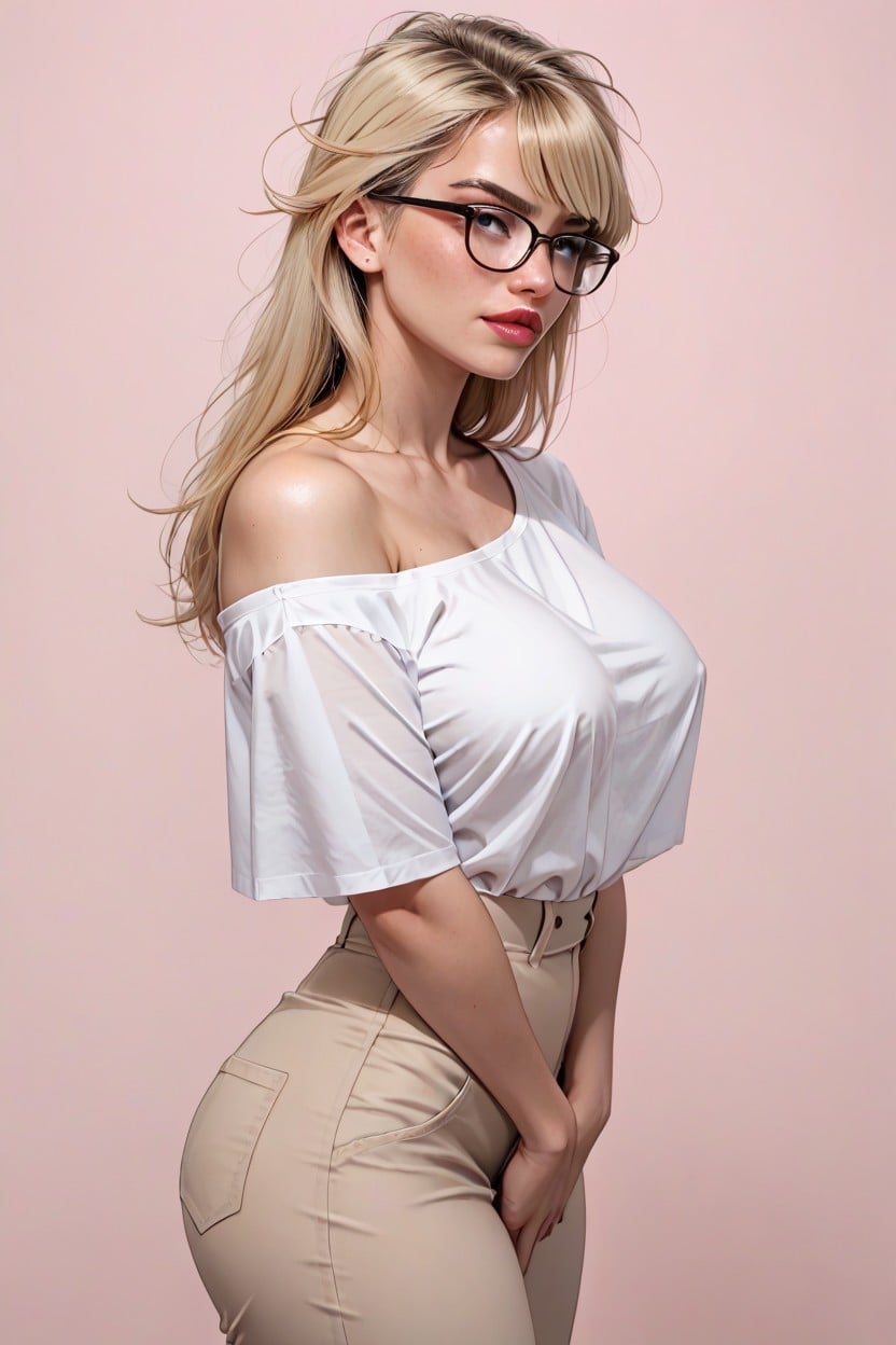 Large Ass, Fit Fake Ass, Seductive AI Porn