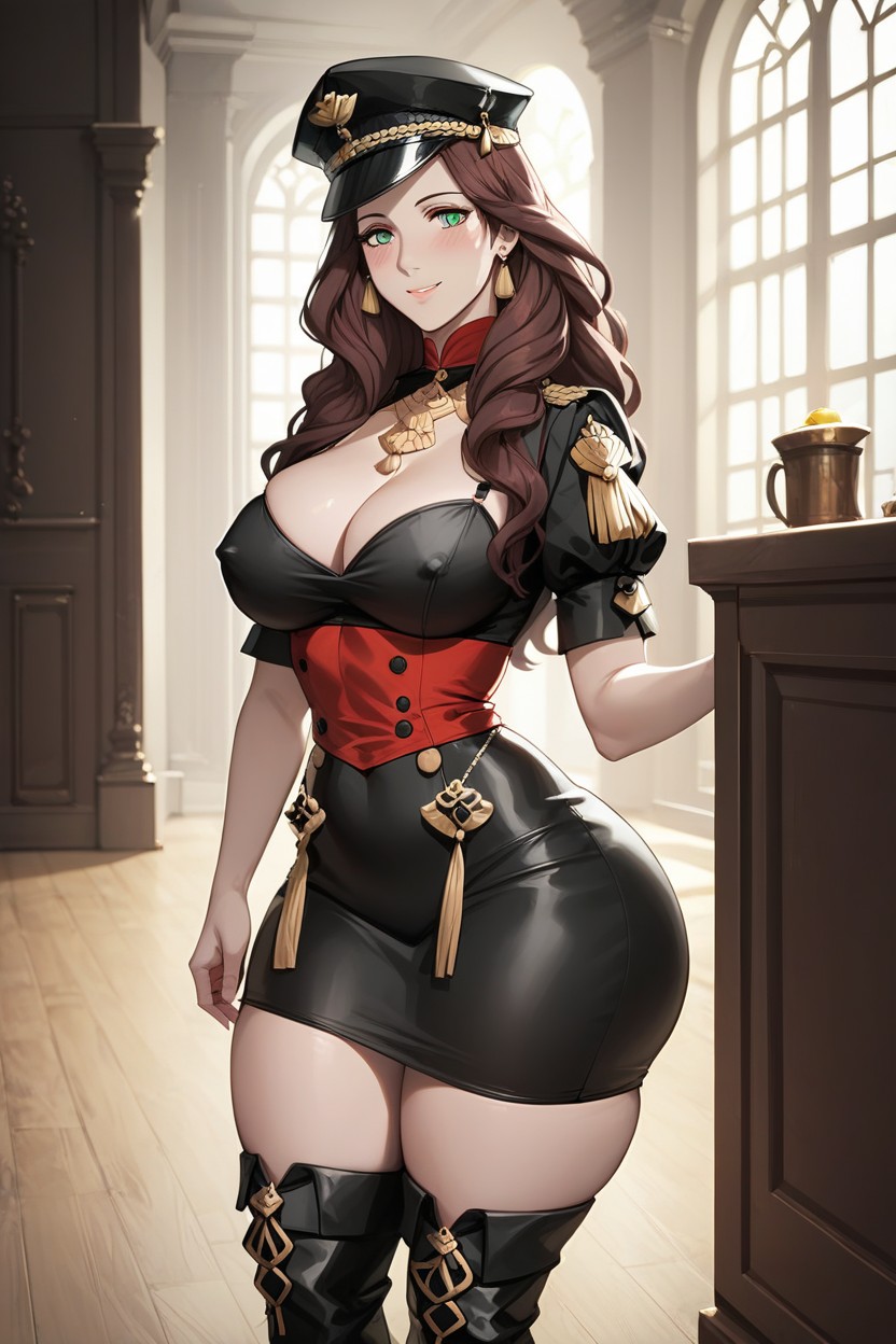 Massive Ass, Huge Hips, 18+ AI Porn
