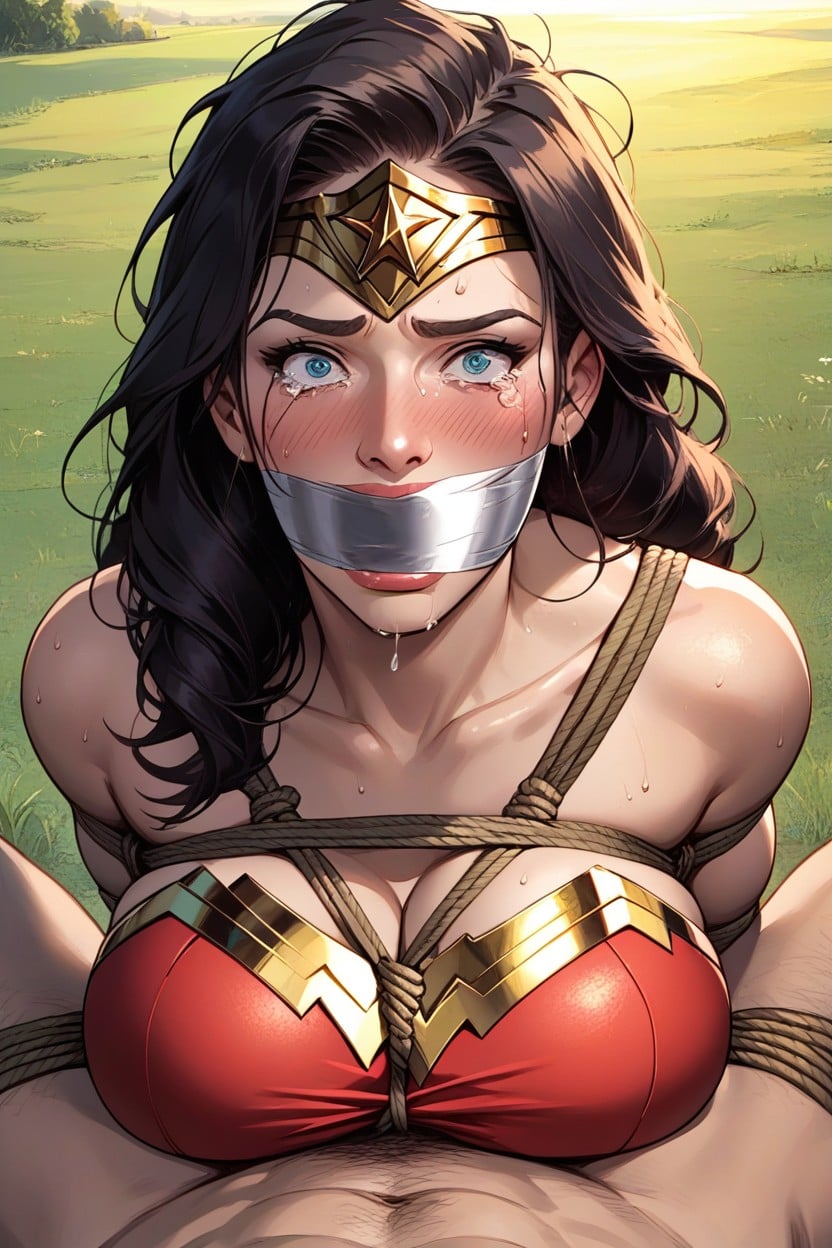 Tape Gag, On Prison, Strangling Hentai AI Porn