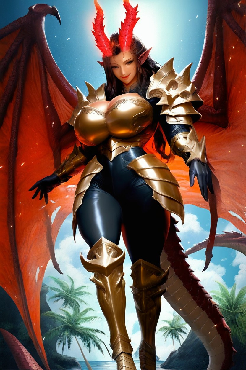 Night, Tionishina, Hip Armor Hentai AI Porn