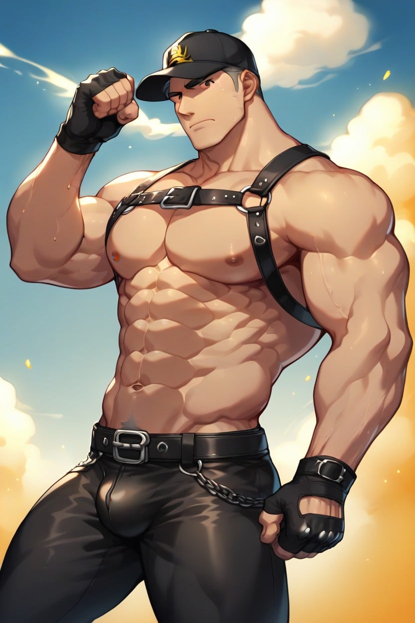 Dust, Smoke, Belt AI Gay Porn
