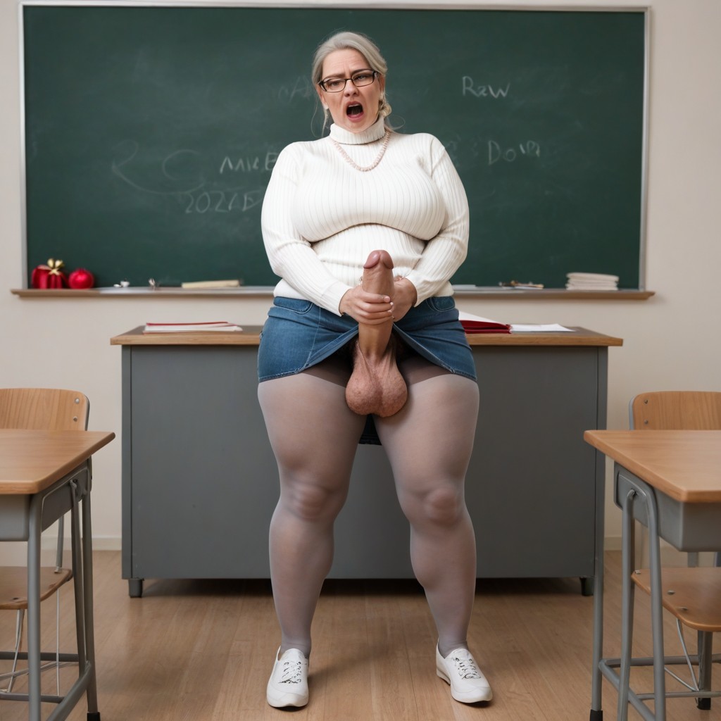 パンチラ, マスターベーション, Hairy Legs ニューハーフAIポルノ