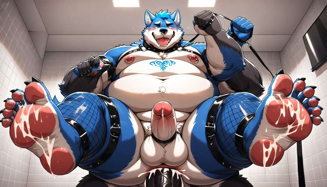 Fat, 18+, Massive Cock Furry AI Porn