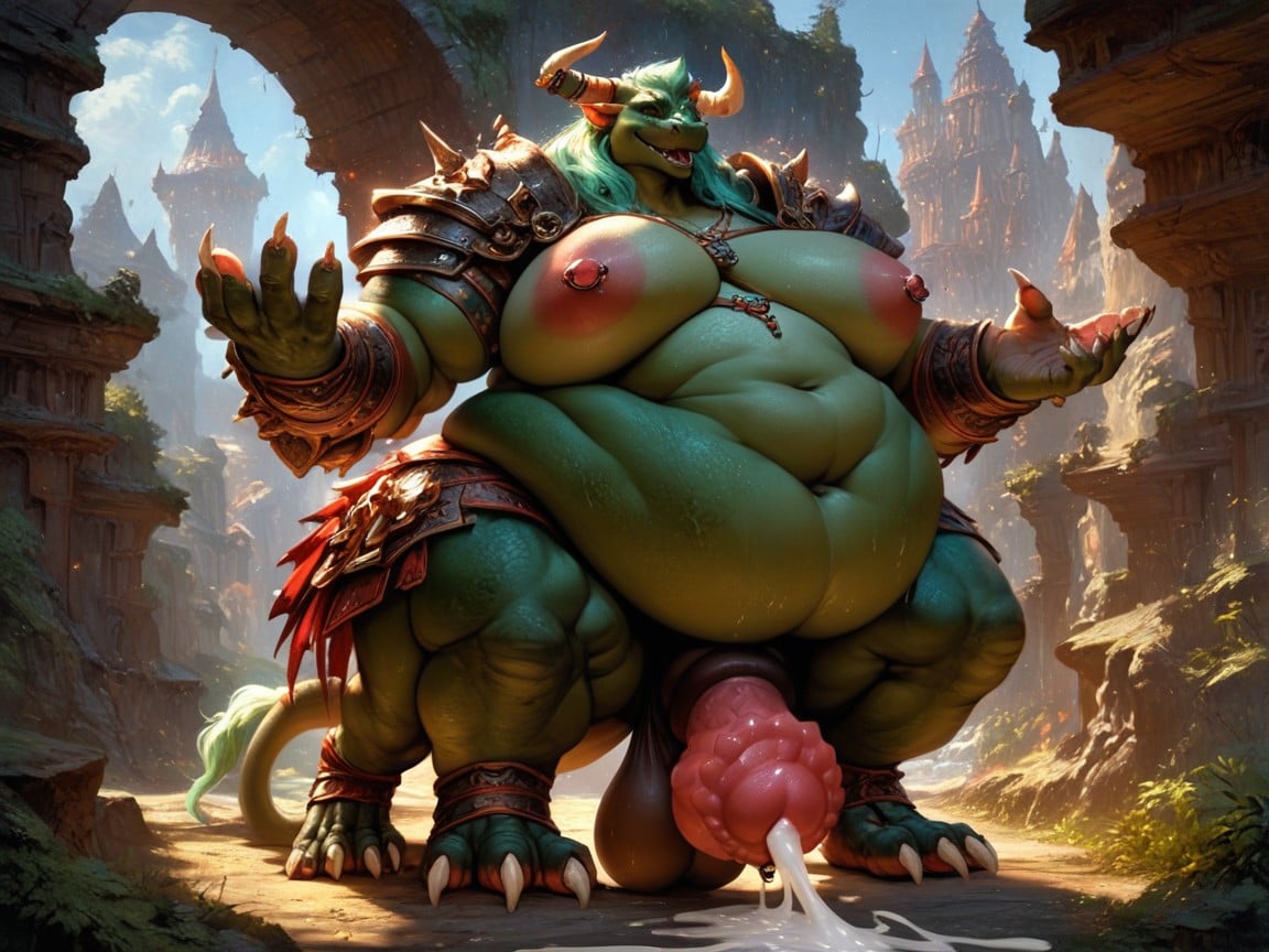 Wet Pussy, Gigantic Paws, Detailed Paws Furry AI Porn