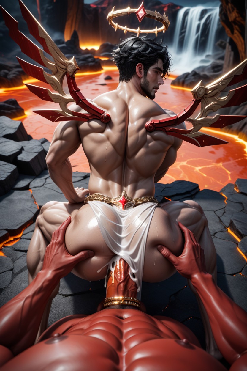 Korean, Pov, Absurd Res AI Gay Porn