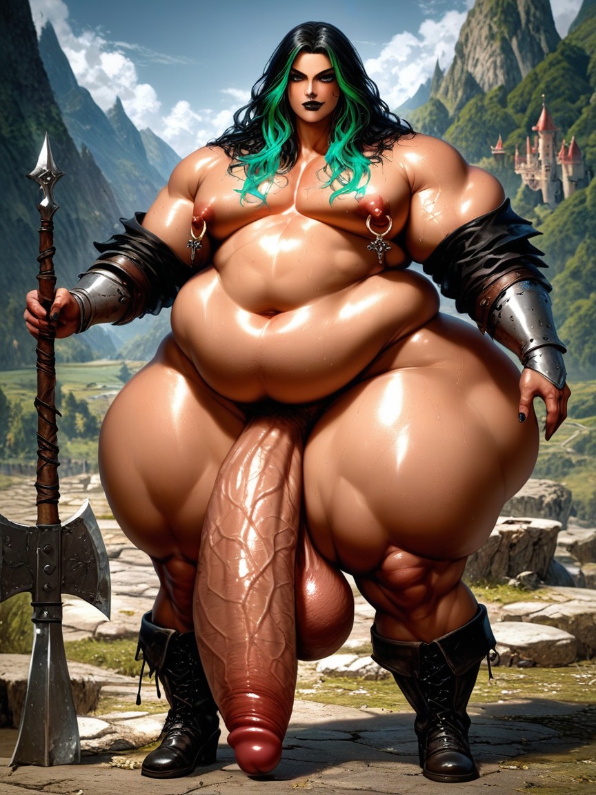 Wide Hips, 18+, Smooth Face AI Gay Porn