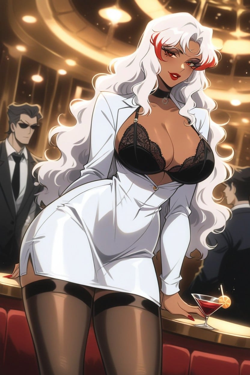Thick Body, Standing, Front View Hentai AI Porn