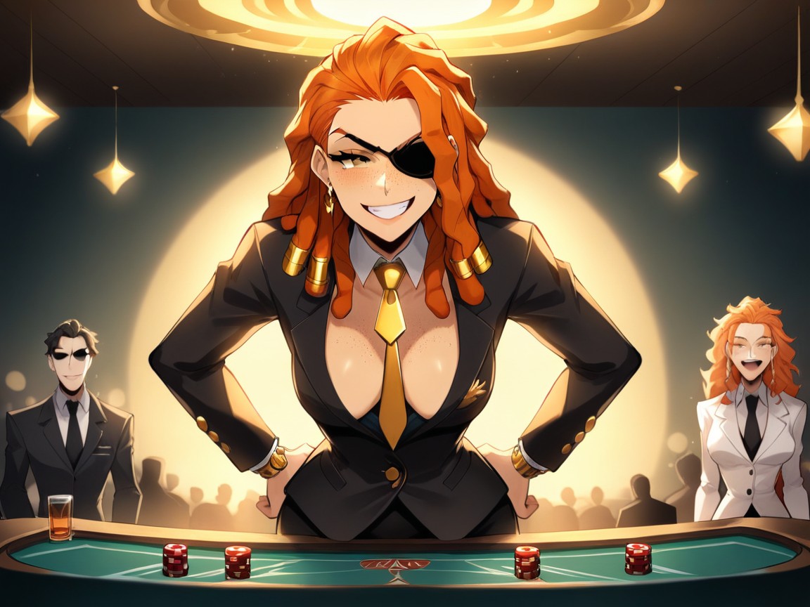 Hands On Hips, Roaring Twenties Decor, Ass Depth Low Hentai AI Porn