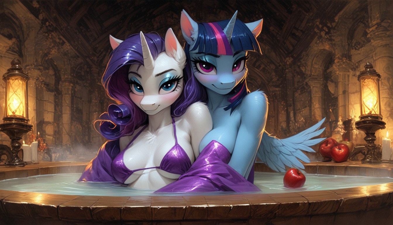 In Heat, Female, Pony Body Furry AI Porn