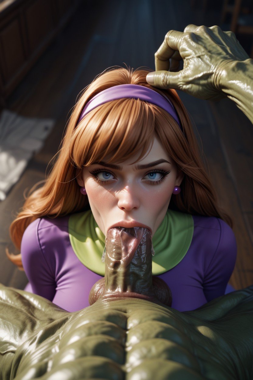 Rough Deepthroat, Daphne Blake, 18+ファーリーAIポルノ