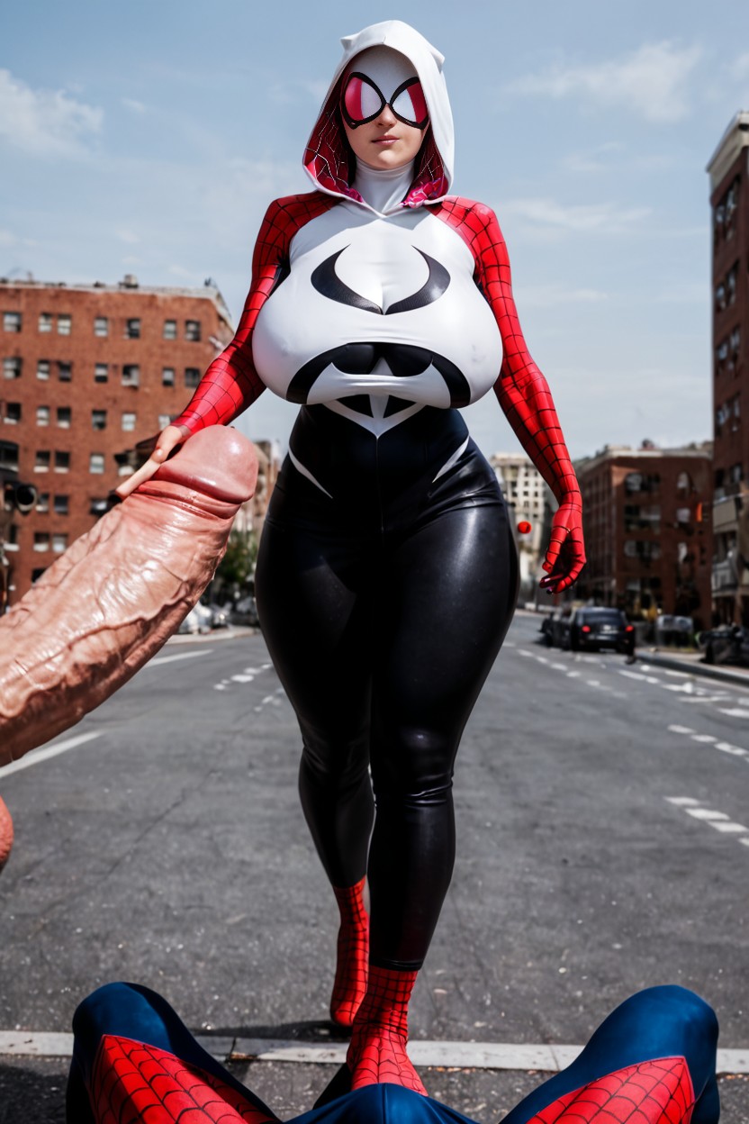 Big Bulge, Cosplay, 胸の拡大 AIポルノ