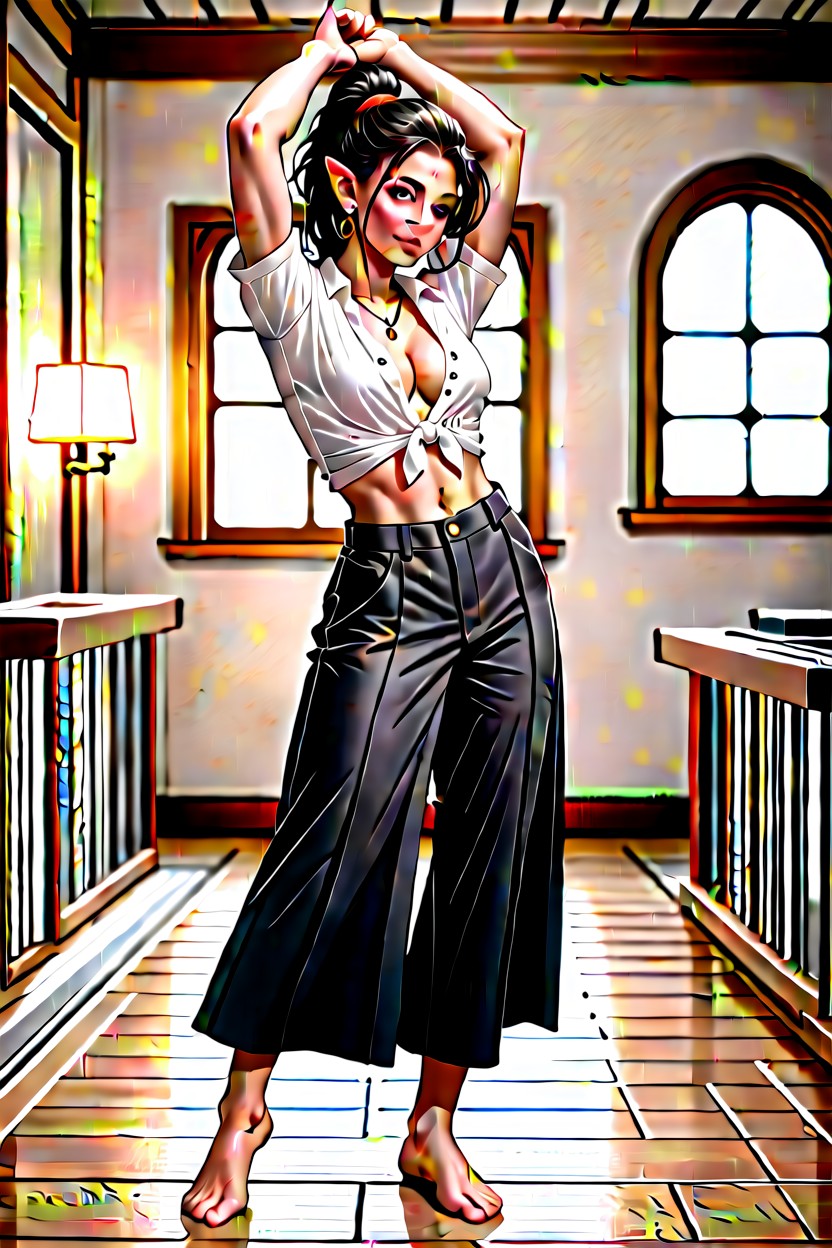 Pirate, Necklace, Tattoo AI Porn