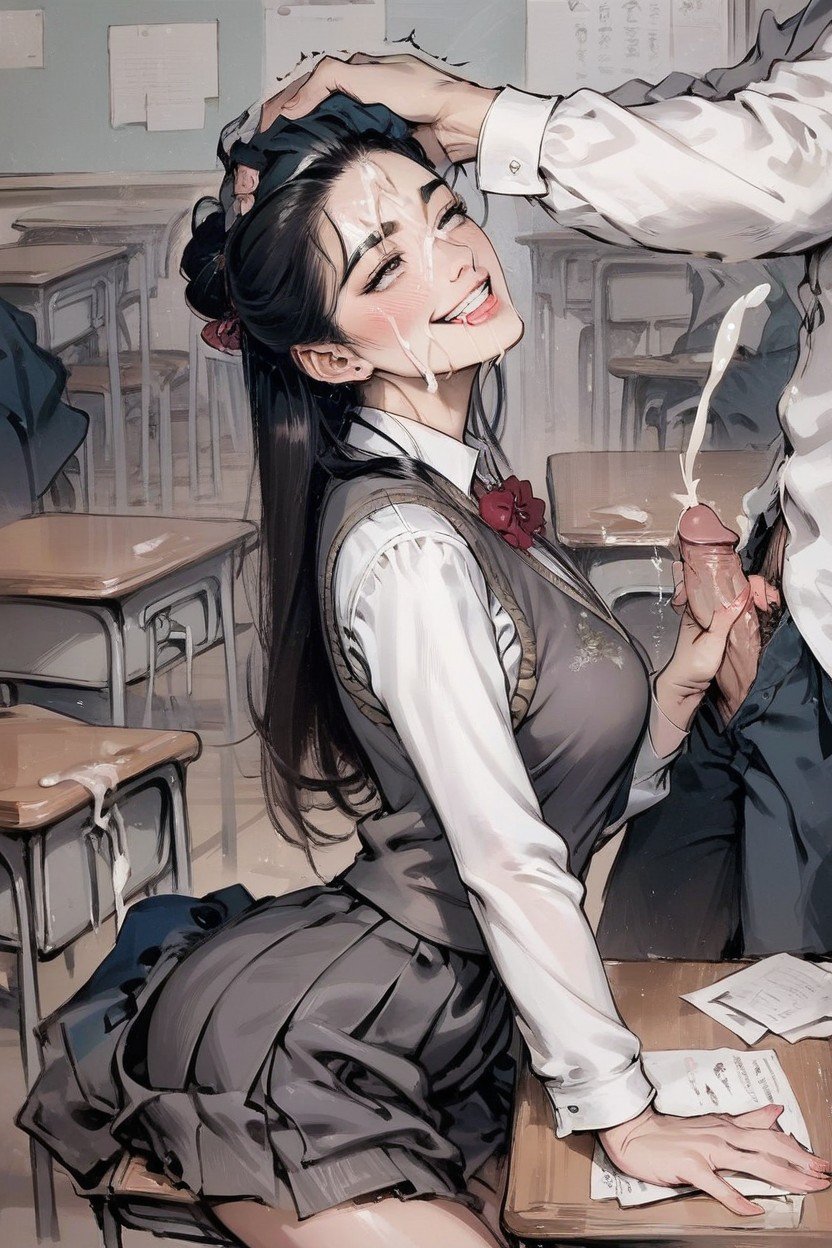 Classroom, Spitroast, 18+ヘンタイAIポルノ