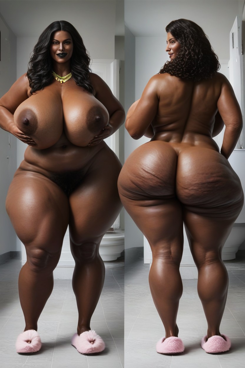 Extremely Enormous Fake Booty, Extremely Large Ass, Fat Ass AI Porn