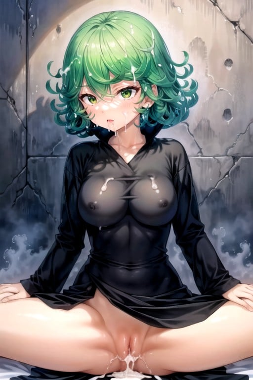 Naked, Tatsumaki (one Punch Man), Creampie Shemale AI Porn