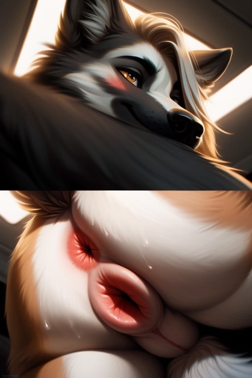 20+, Sniffing Text Effects, Huge Flared Nostrils In View Furry AI Porn