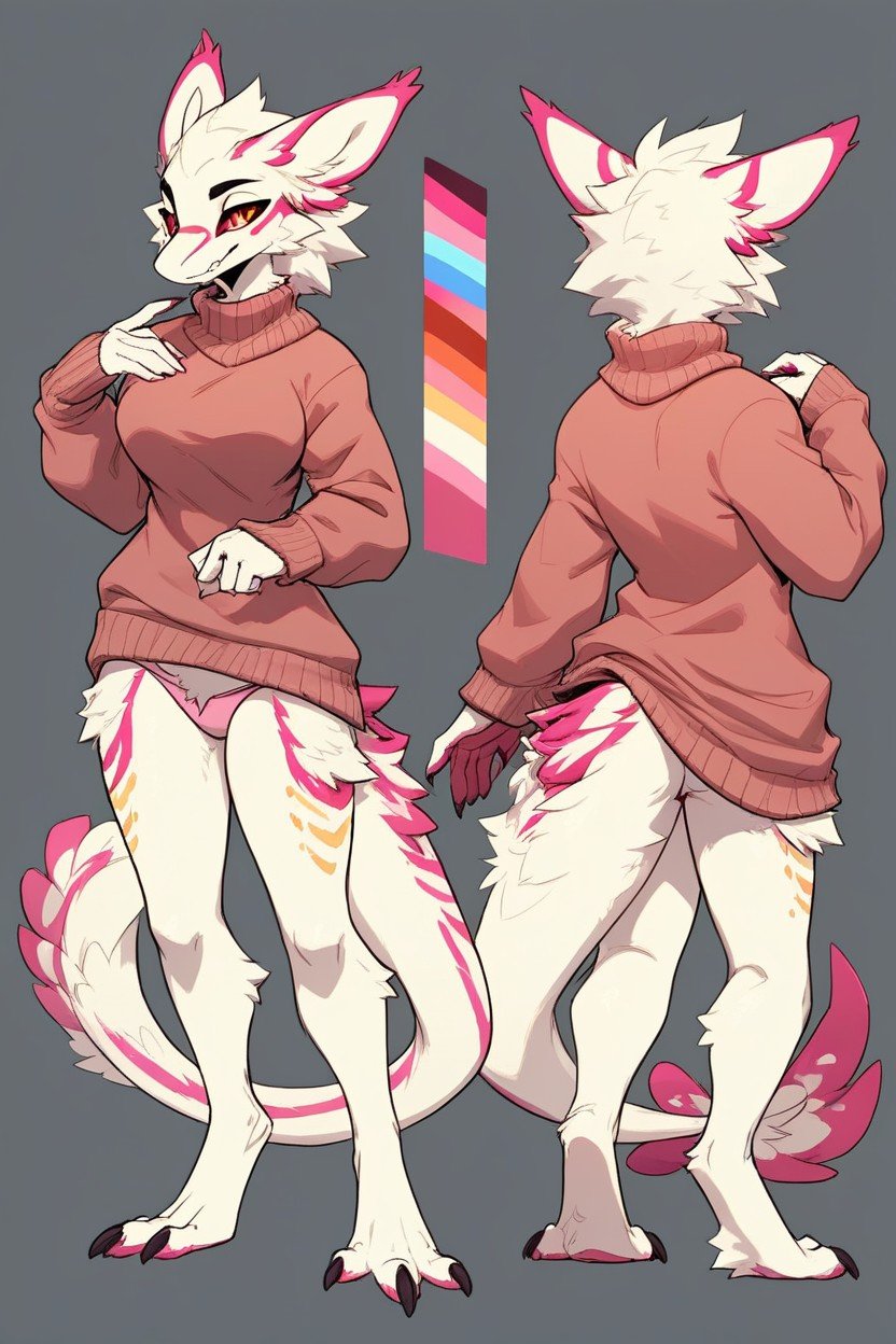 Reference Sheet, Avali, Safe For WorkFurry IA