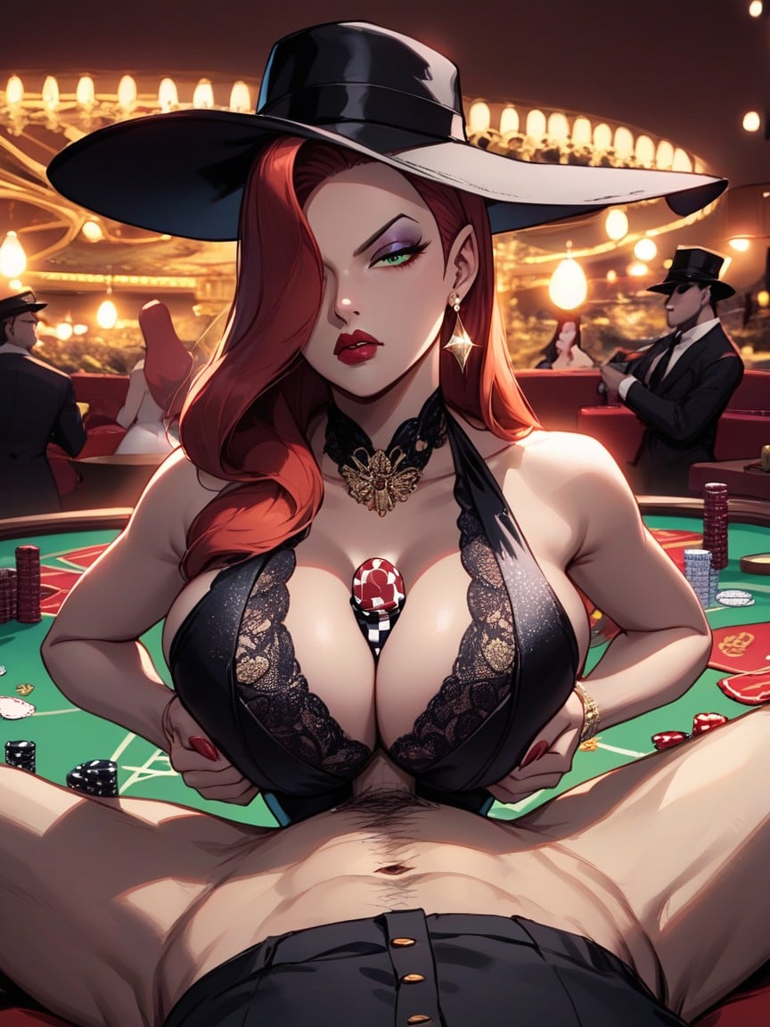 Hat, Jessica Rabbit, Black DressPorno IA Hentai