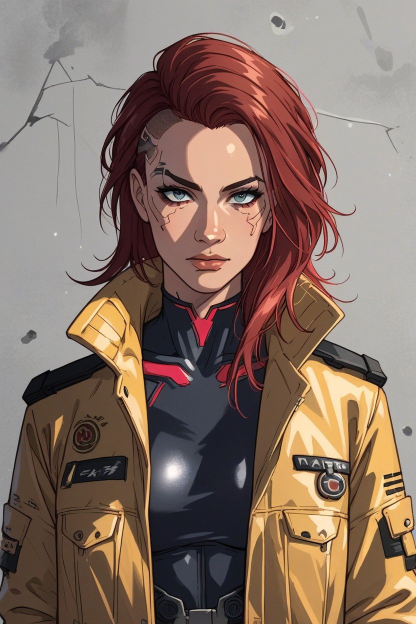 Jacket, Valerie From Cyberpunk, 18+Hentai IA