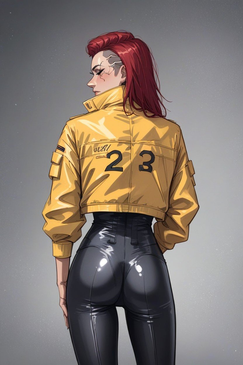 Jacket, Full Skin Suit, Valerie From CyberpunkHentai IA