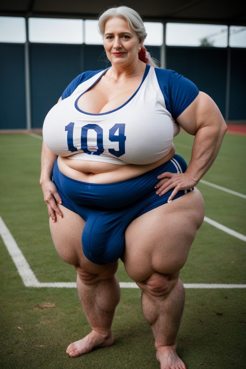 Obese, 60+, Plump LipsPorno IA transsexuelle