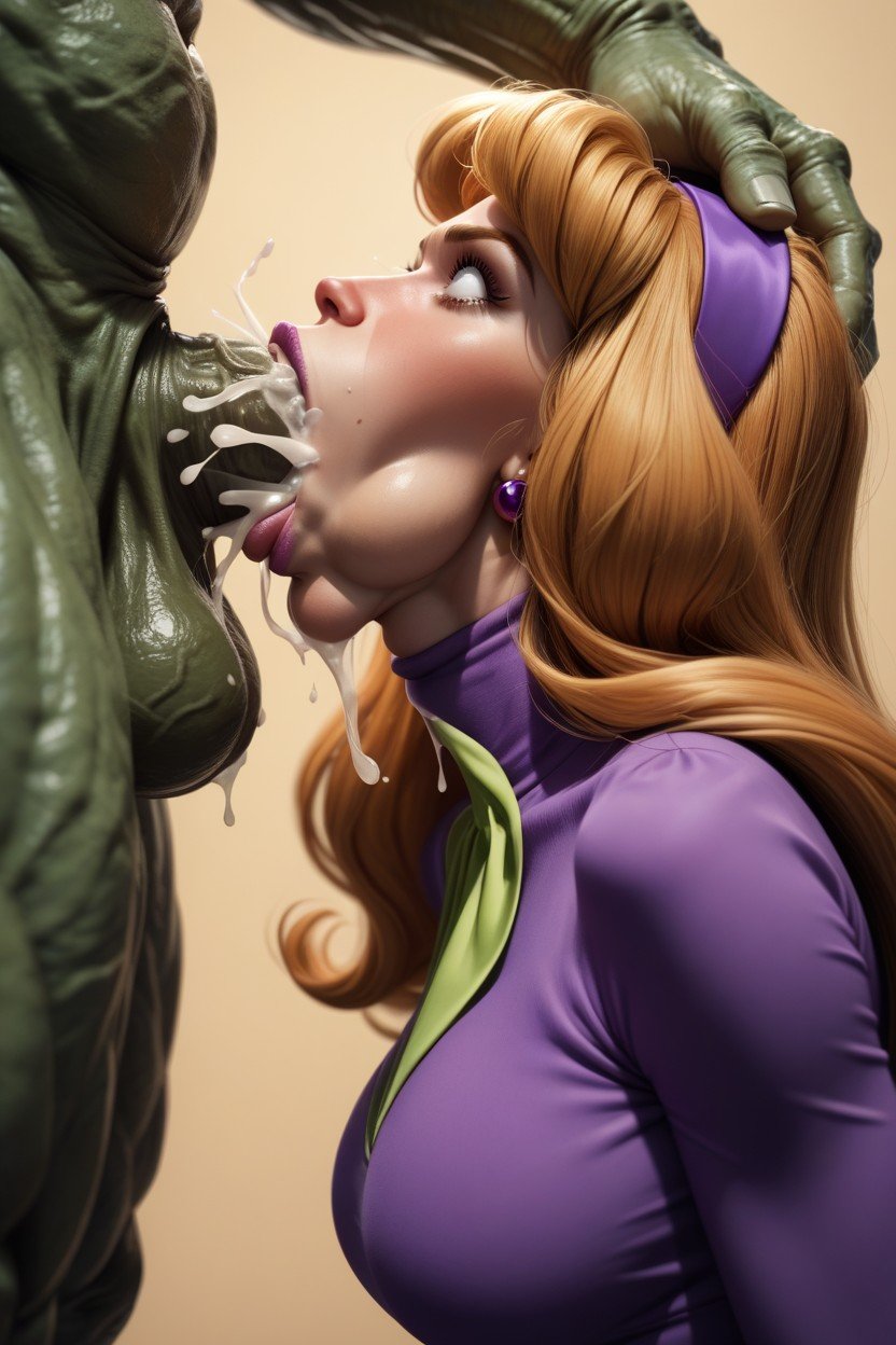 Shocked, Daphne Blake, Angry쉬메일 AI 포르노