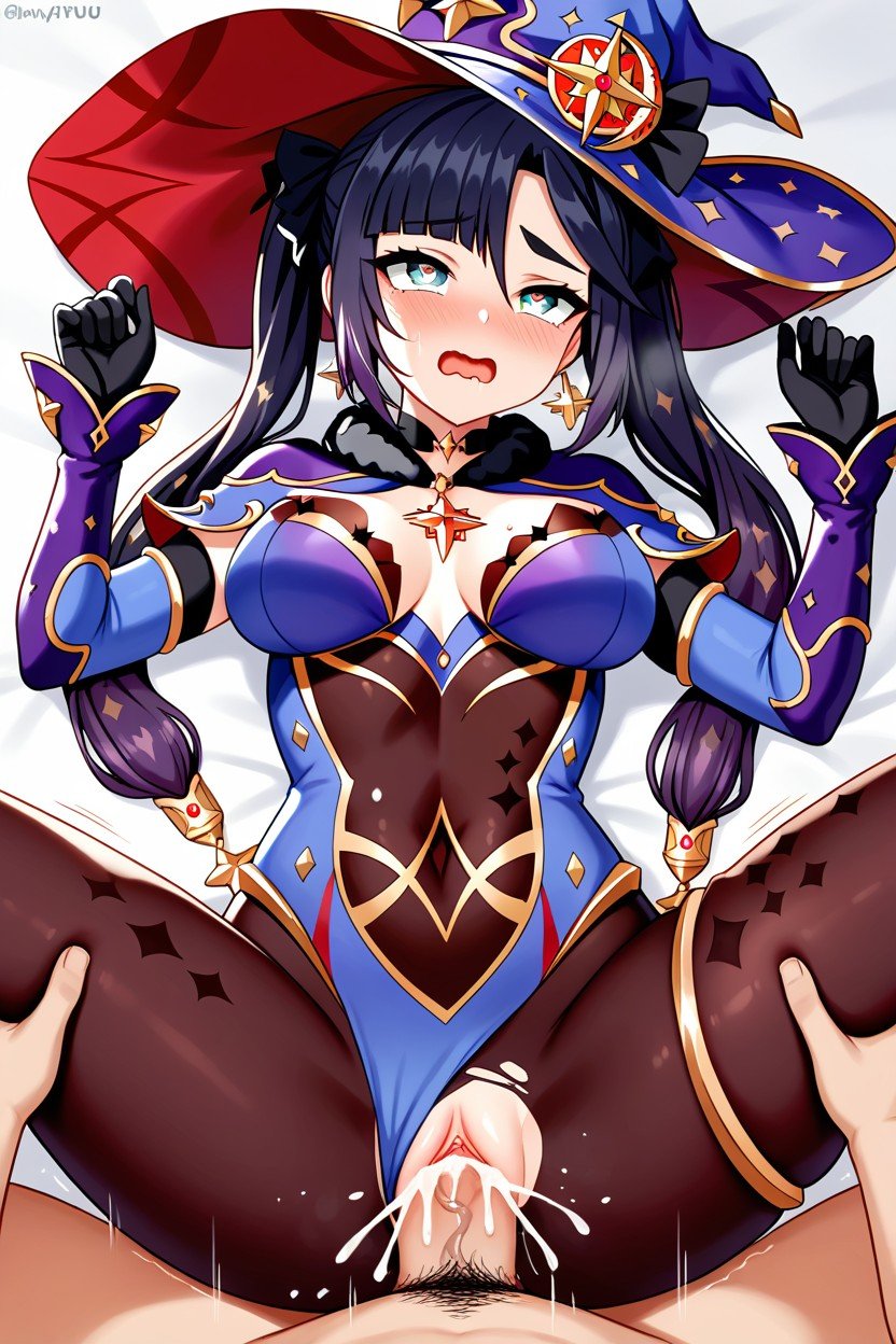 Mona From Genshin Impact, Pov Misionero, GigantescoHentai IA