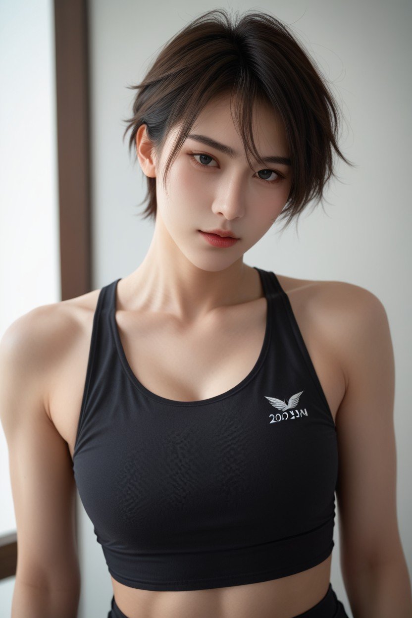 18+, Tomboy아시아 AI 포르노