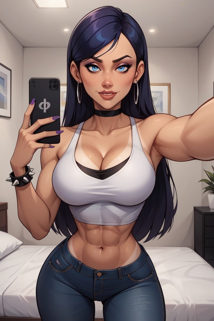 Highly Detailed Face, Ultra High Resolution, Professional Photoshoot Porno IA