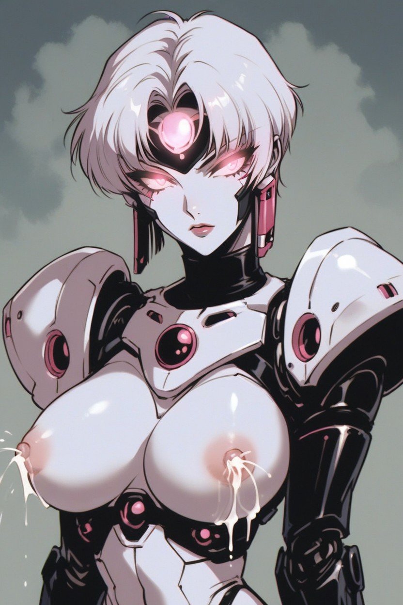 Mechanical Body, Yeux Brillants, AllaitementPorno IA Hentai