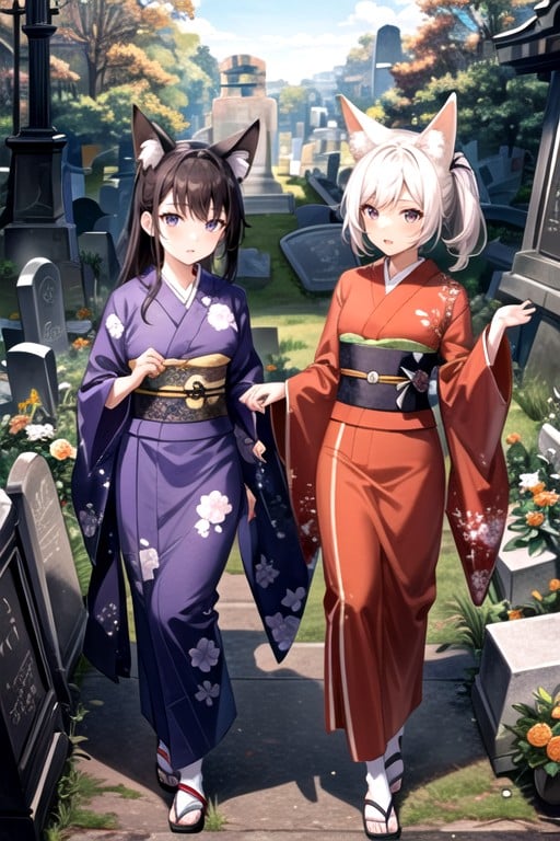 Izuna, And, Kimono Furry AI Porn