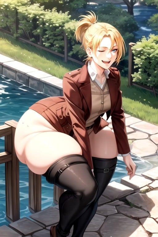 Bonitinho, Annie Leonhart (attack On Titan), 18+ Travesti IA Pornô