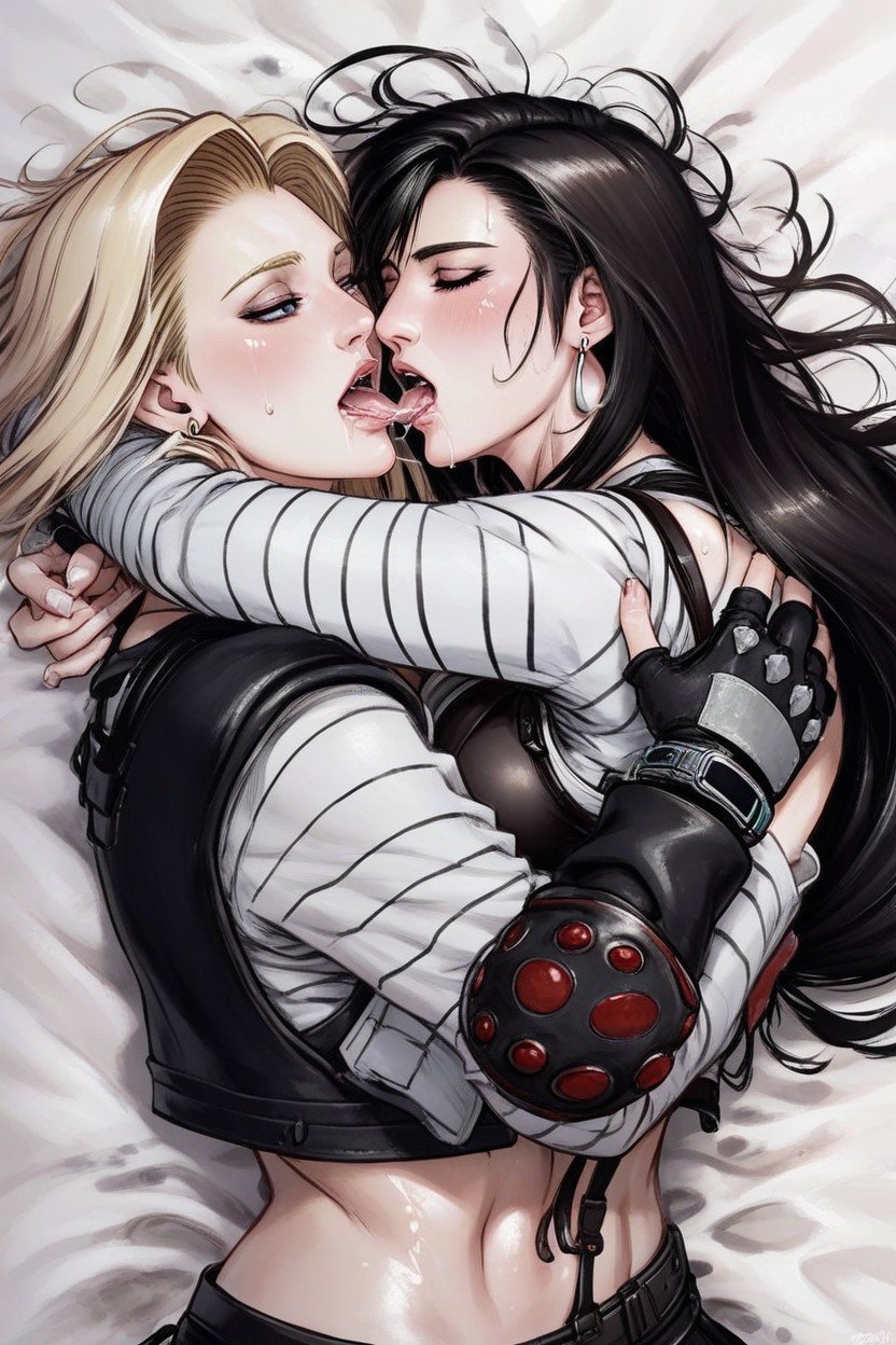 Moaning, Tifa And Android, 18+AI黄漫