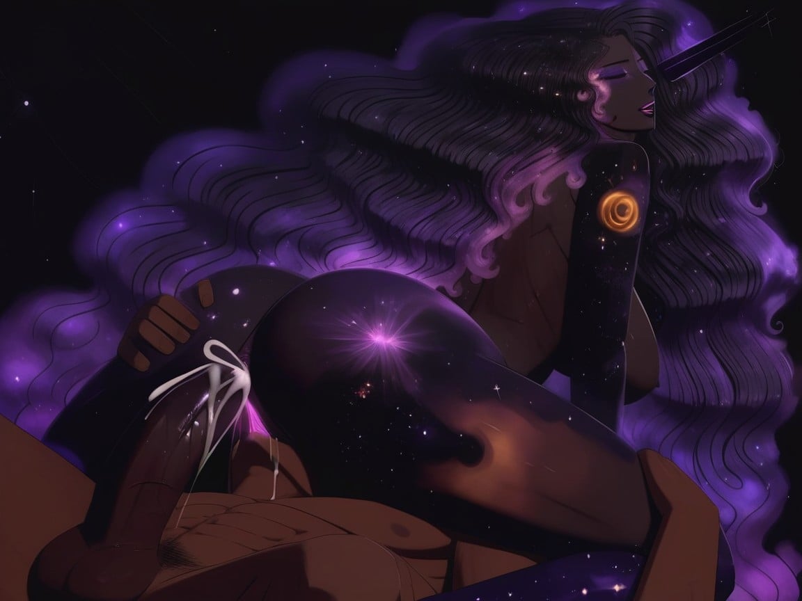 Wasp Waist, Cosmic Pussy, Artstyle Jellytits エボニーAIエロ