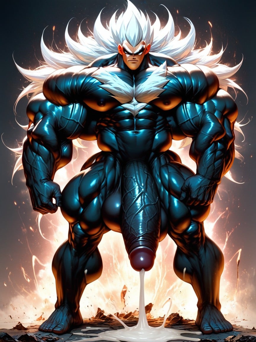 Double Dicks, Big Ball, Huge Muscle AI Gay Porn
