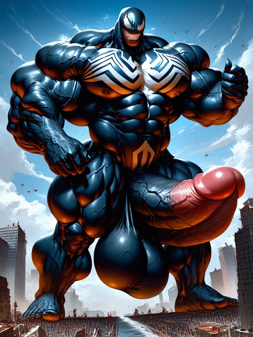 Giant Man, Huge Muscle, Muscle Growing AI同性恋黄片