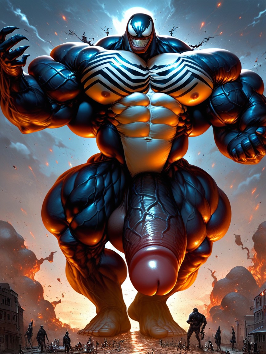 Macro, Venom, Huge Ball AI Gay Porn