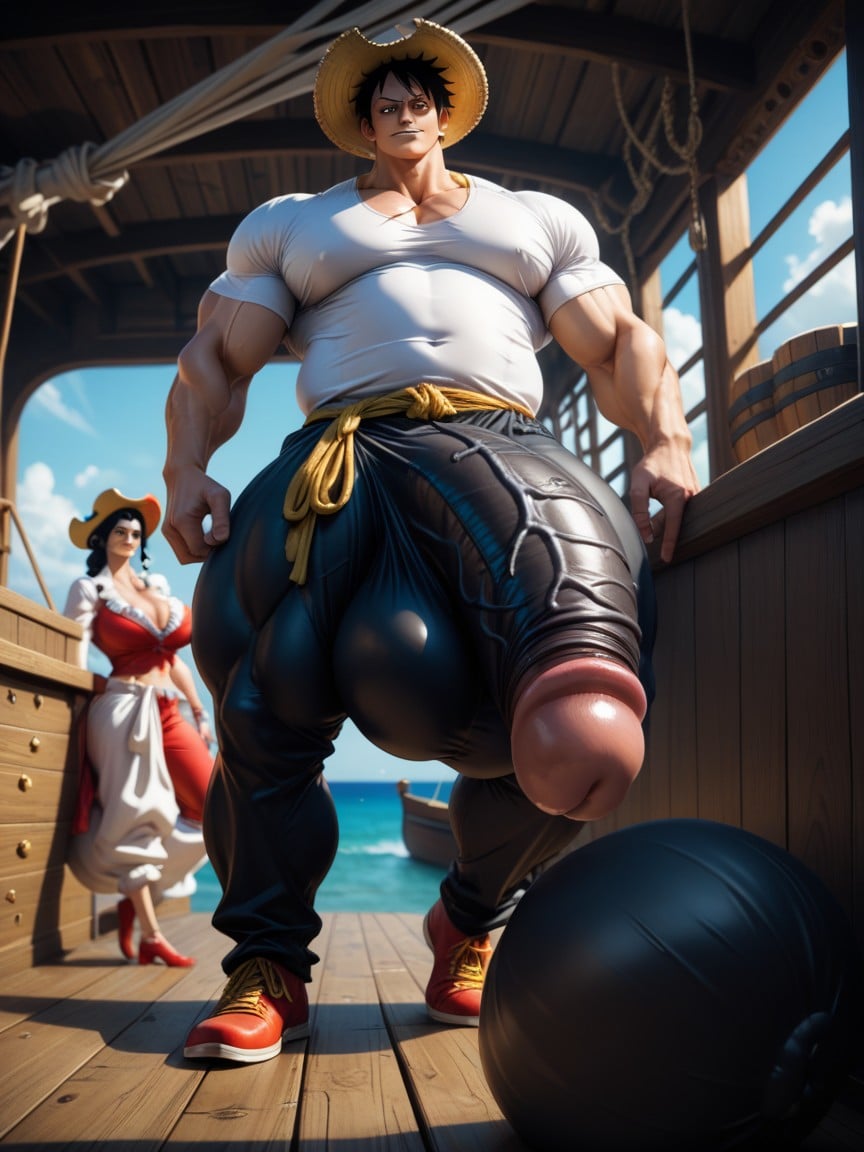 Cock Too Big For Women, Pirate Boat, Giant Sized Cock Filling RoomAI獸人黃片