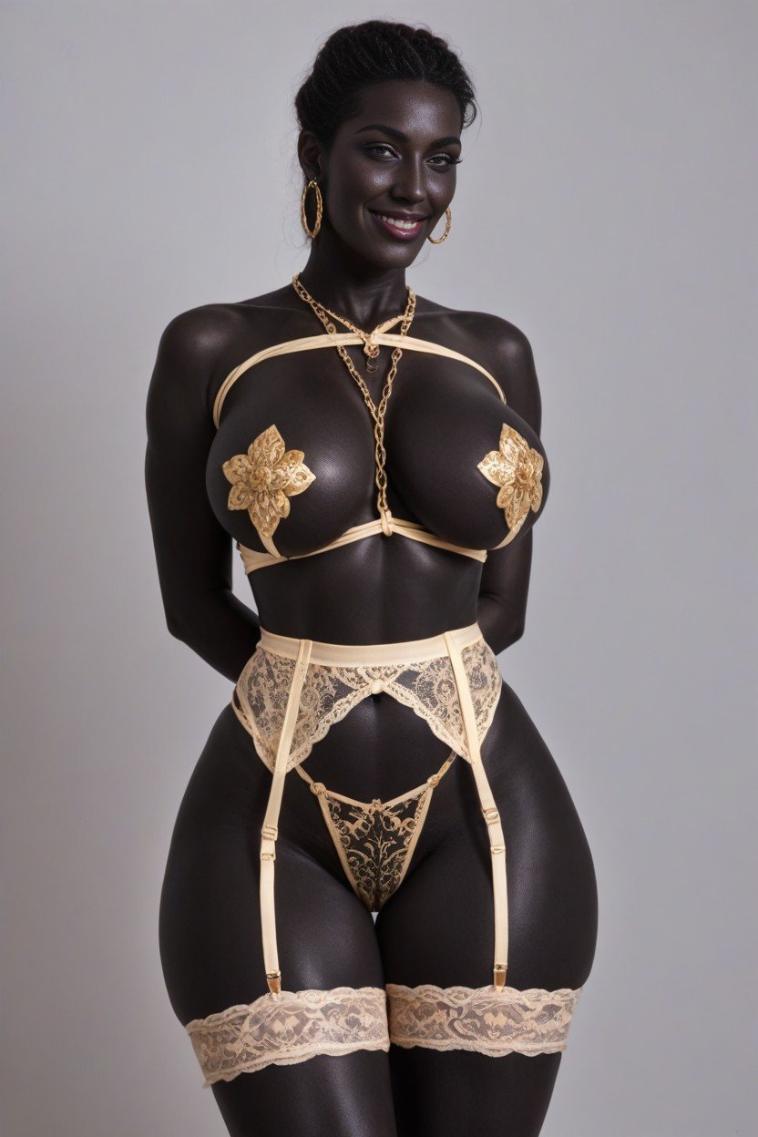 Super Waist, Totally Black Bodypaint Body, Full Black Beautiful Hairsites.postSEOTitles