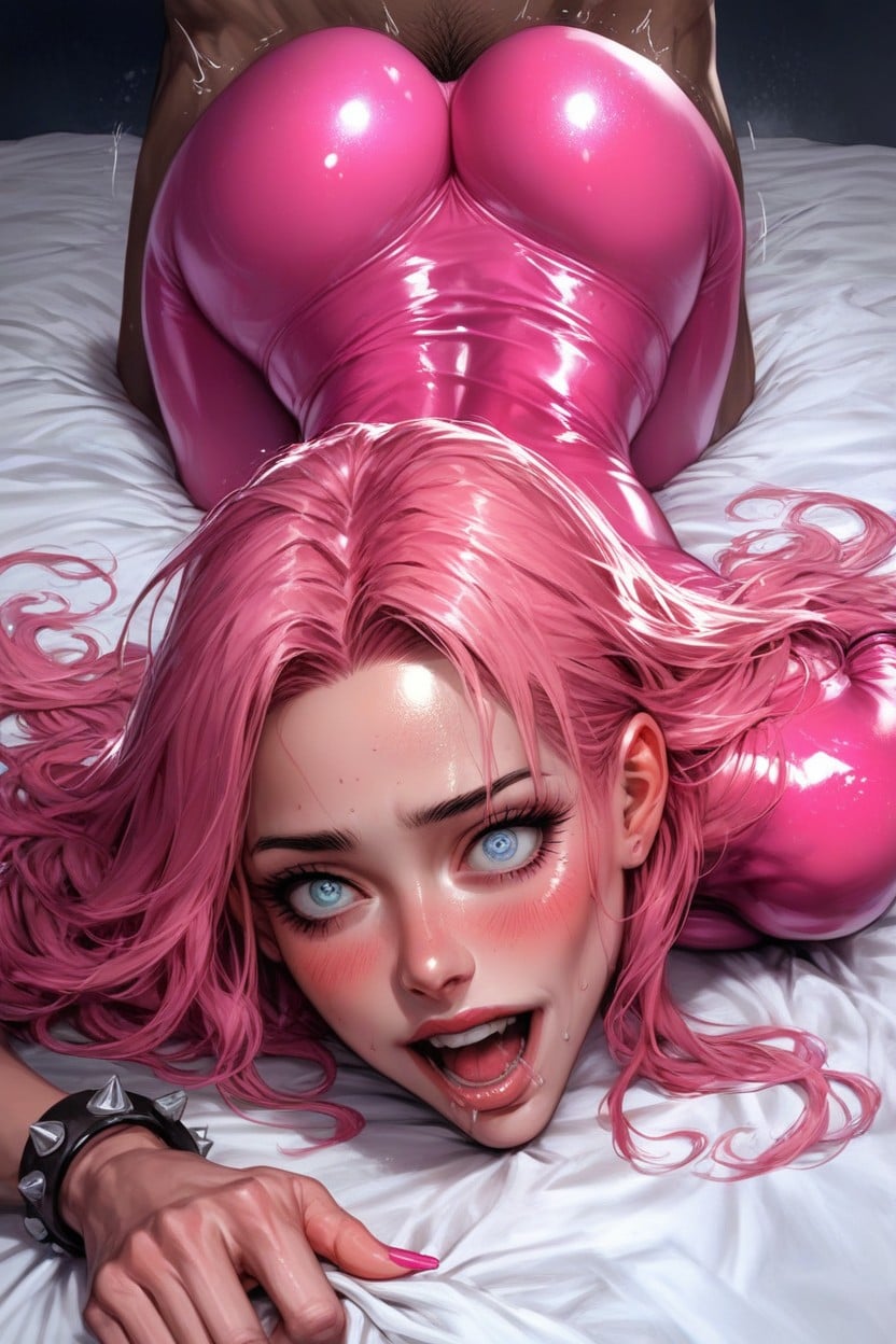 Extremely Waist, Enjoying, On Bed AI Porn