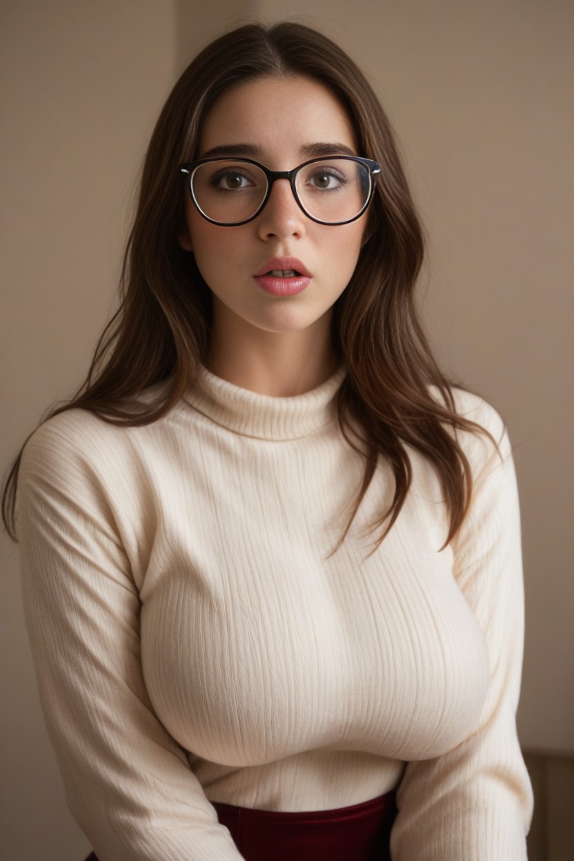 Hyper Realistic, Thick Lips, 18+ Porno IA