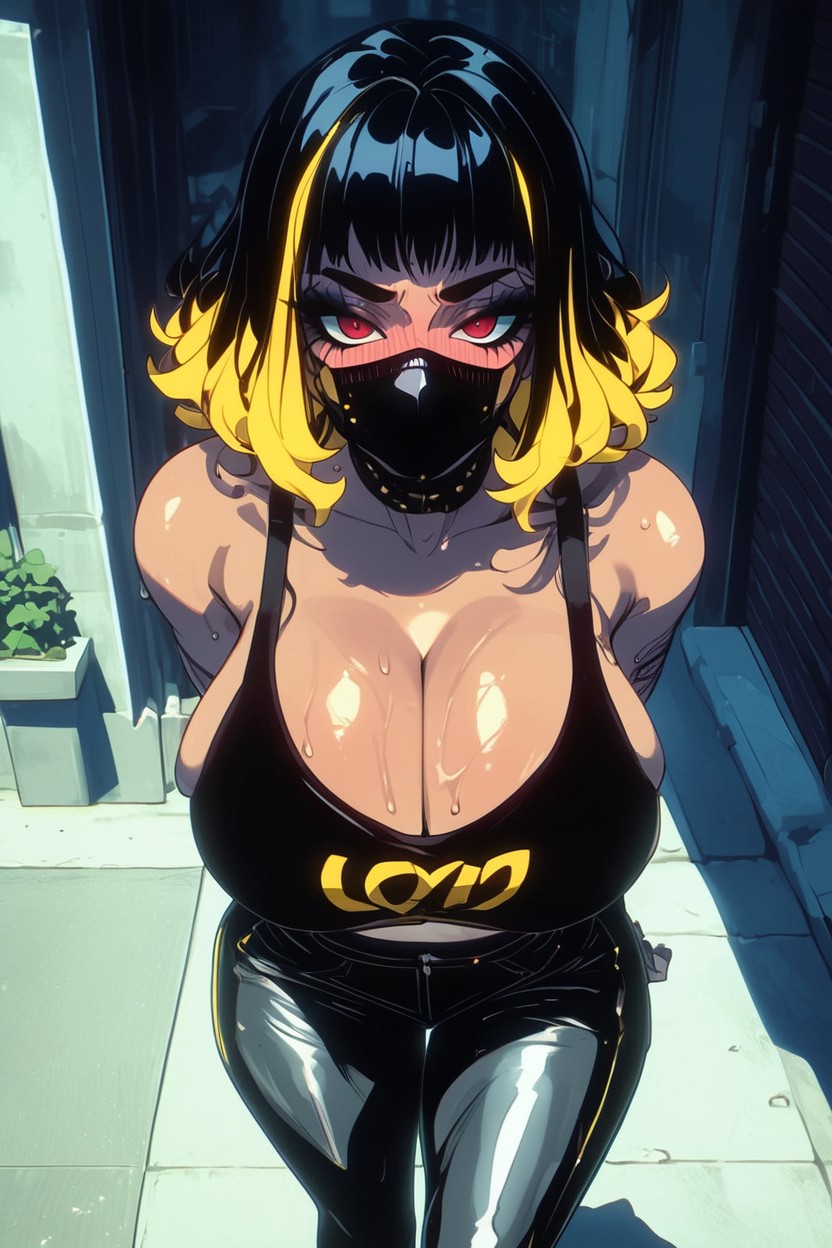 18+, Night, Rounded Facial Features Hentai AI Porn