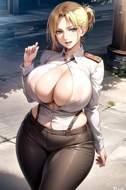 Annie Leonhart (attack On Titan), Massive Ass, 18+ Hentai AI Porn