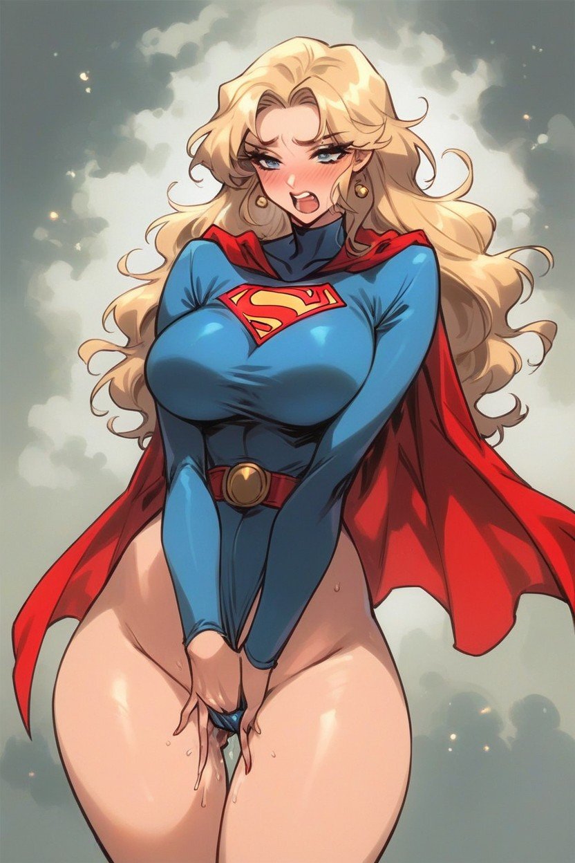 Estadounidense, Orgásmica, Supergirl Being Hypnotised To Finger Herself With A Piece Of KryptoniteHentai IA