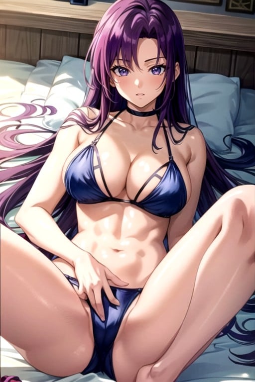 Straight Long, Culo Pequeño, Mistress BikiniHentai IA