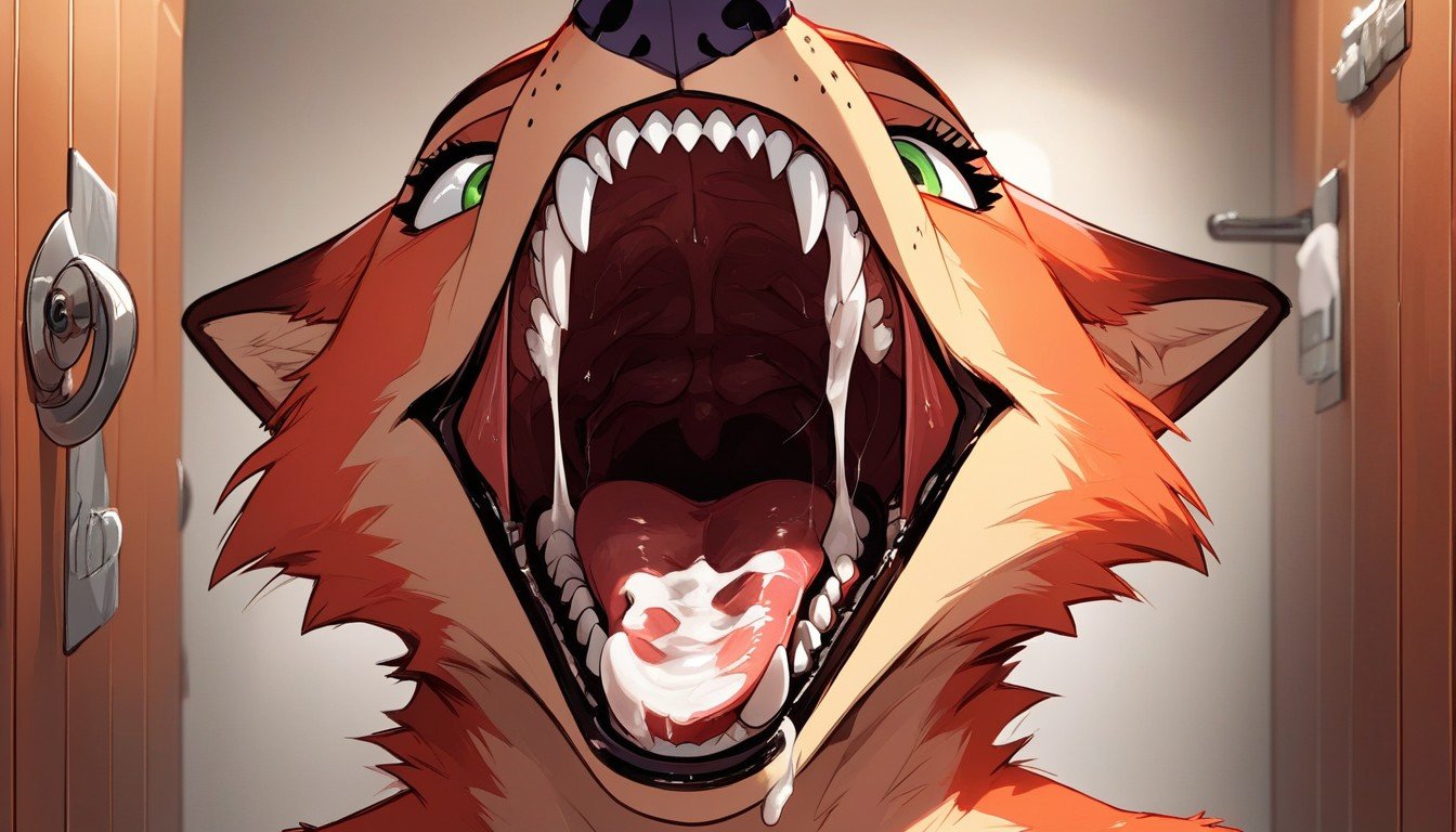 Mouth Shot, Cum In Mouth, Maw Shot Furry AI Porn